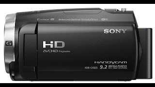 Sony Handycam CX625 HDR-CX625 - відео 3