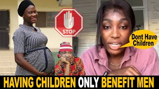 STOP🚫Having Children It Only Benefits Men Woman Warn Her Gender👩‍👩‍👦‍👦