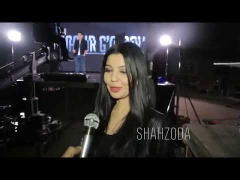 Shahzoda & Jasur G'oipov - Super lady (backstage video)