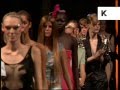1997 LFW Antonio Berardi Fashion Show Finale Archive Footage