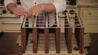 How To Assemble -  RTA Wine Bottle Traditional Wooden Wine Rack Self Assemble Kit - Pine Wood