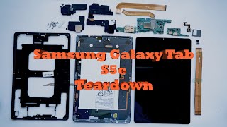 Samsung Galaxy Tab S5e 10.5" SM-T720 Disassembly Teardown Guide Screen Replacement