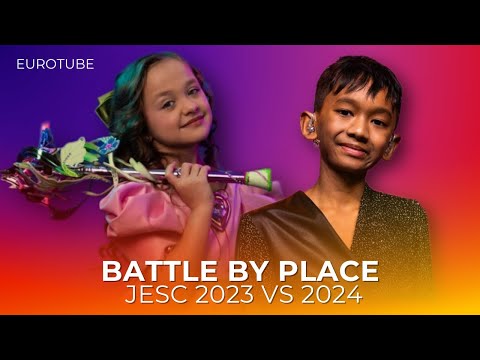 Junior Eurovision 2024 vs 2023 | Battle By Place