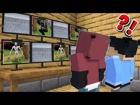 We SPOTTED SCP 096 SHY GUY With A SECRET CCTV Camera In Minecraft!