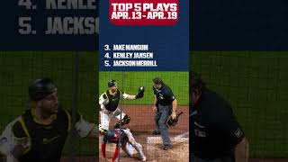 Take a guess who appears TWICE in the Top 5 MLB Plays from last week? ????