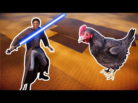 15 MILLION CHICKENS vs 100,000 JEDI KNIGHTS | Ultimate Epic Battle Simulator 2