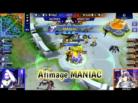 Antimage "Maniac" Pakai Hayabusa.. Onic Vs Aerowolf