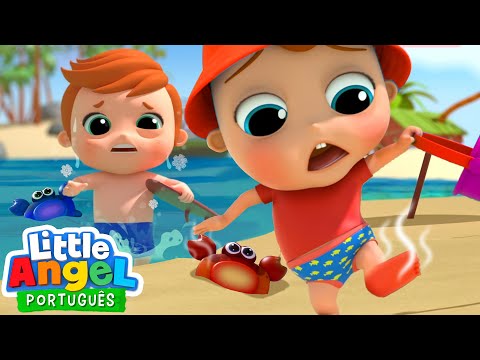 Está Quente ou Frio na Praia, Joãozinho? 🥵 | 🥶 Canal do Joãozinho - Little Angel Português