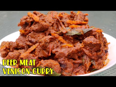 Venison Recipe| Deer Meat Recipe | HOW TO COOK A SPICY VENISON CURRY | DEER MEAT CURRY