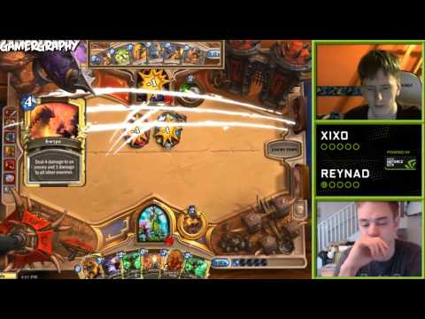 NVIDIA Hearthstone Pro-Am Tournament - Week 1 - Reynad vs Xixo