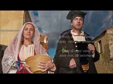 S'ANEDDU  CON TESTO E TRADUZIONE composta da Bobore Nuvoli cantata da Salvatore Deriu