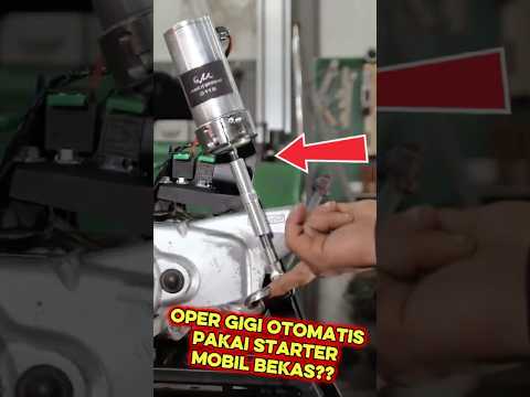 abang ini ubah starter bekas jadi modul oper gigi
