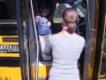 Morgan Coming Home On The School Bus