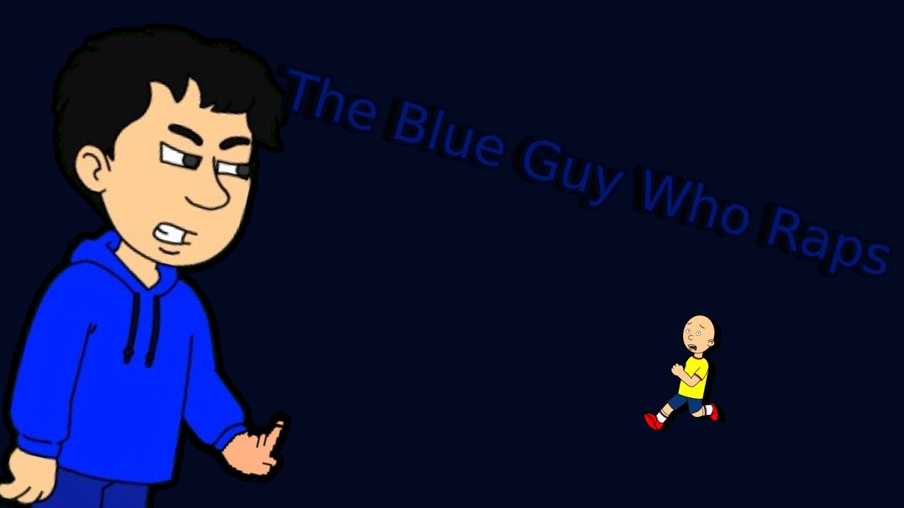 The Blue Guy Who Raps