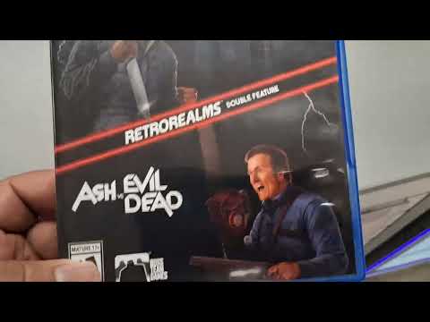 GAMESTOP UPDATE.PS5 RETROREALMS DOUBLE FEATURE.HALLOWEEN.ASH VS EVIL DEAD