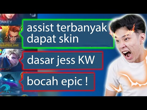 Mau Kasih Skin Dikira Jess KW, Jess Ngamuk - Mobile Legends