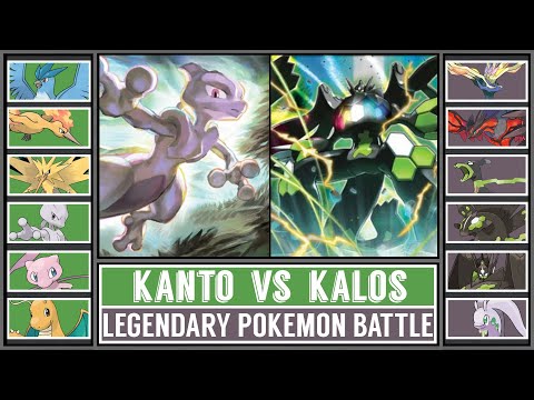 Legendary Pokémon Battle | KANTO vs KALOS
