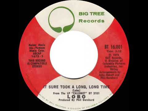 1973 HITS ARCHIVE: It Sure Took A Long, Long Time - Lobo (stereo 45)
