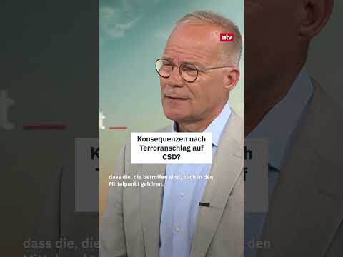 Video Thumbnail: Welche Konsequenzen soll es nach dem CSD-Anschlag geben? Matthias Miersch (SPD) im #ntv Frühstart