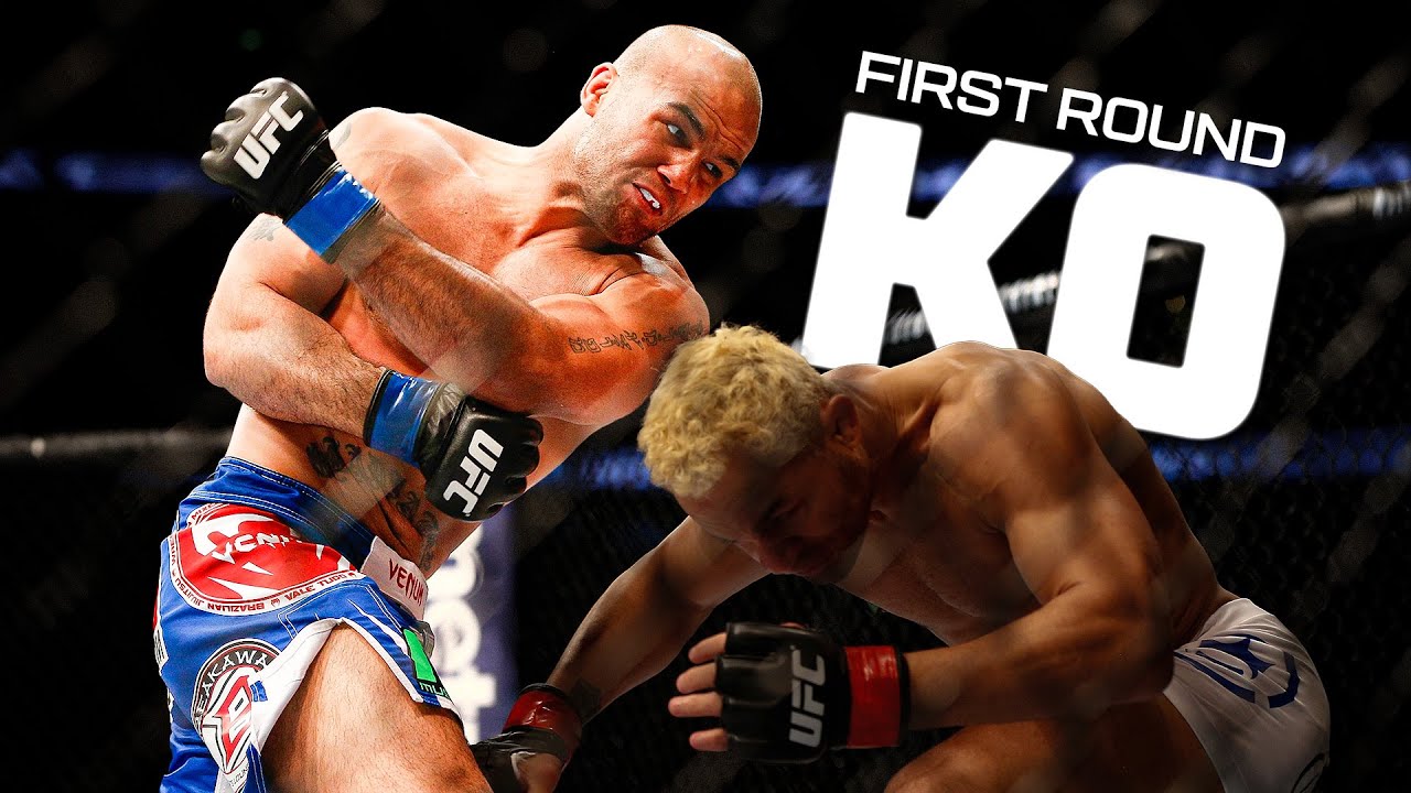 UFC Maratón: KOs en el Primer Round