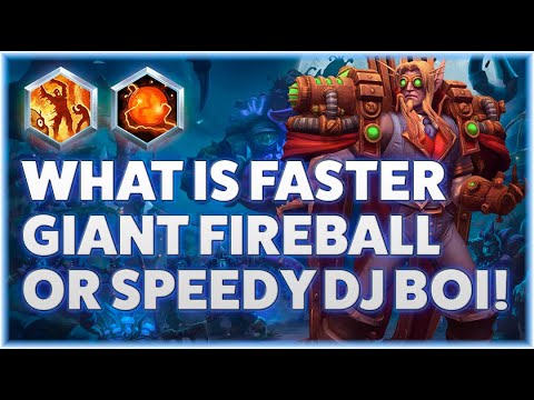 Kaelthas Pyroblast - WHAT IS FASTER GIANT FIREBALL OR SPEEDY DJ BOI! - Grandmaster Storm League