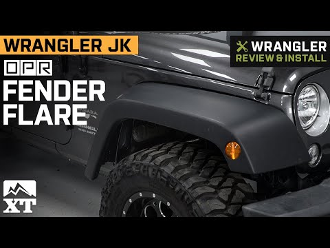 Jeep Wrangler JK OPR Fender Flare Review & Install