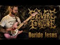 Severe Torture 'Deride Jesus' Guitar Cover Playthrough from Slaughtered - Fender Hello Kitty Guitar