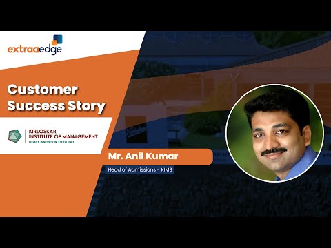 How was KIM able to track their lead journey from enquiry to enrollment with ExtraaEdge CRM