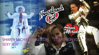 Shawn Michaels - Sexy Boy - Titantron V2 (Custom w/ Arena-style Reverb, Full Song &amp; Video HQ) - 4K