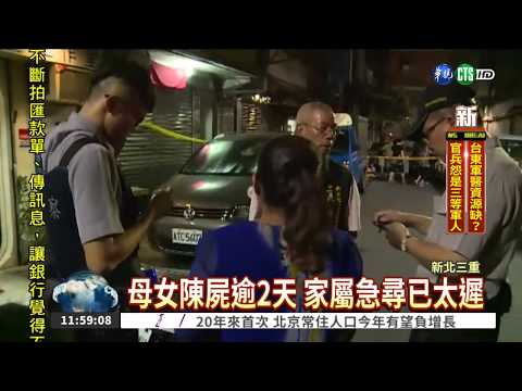 一氧化碳奪命! 窗密閉害死母女