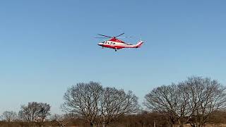 消防レスキュー隊🔥🔥🔥  ヘリコプター🚁　訓練の様子(o^^o)