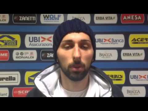 Post partita AlbinoLeffe vs Pavia - Marvin Maietti