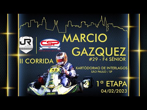 Marcio Gazquez - 1ª Etapa XVI Copa São Paulo Light de Kart 2023 (2/2 Corrida)