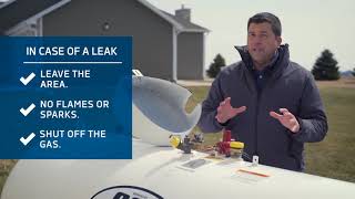 What to do if you suspect a propane gas leak. (Smell Gas)
