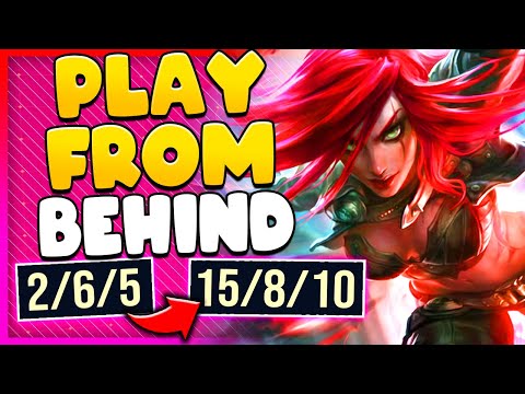 HOW TO PLAY KATARINA FROM BEHIND | Katlife