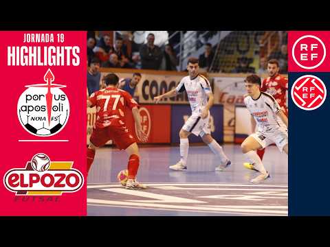 Resumen #PrimeraDivisiónFS | Noia Portus Apostoli 3-4 ElPozo Murcia Costa Cálida | Jornada 19