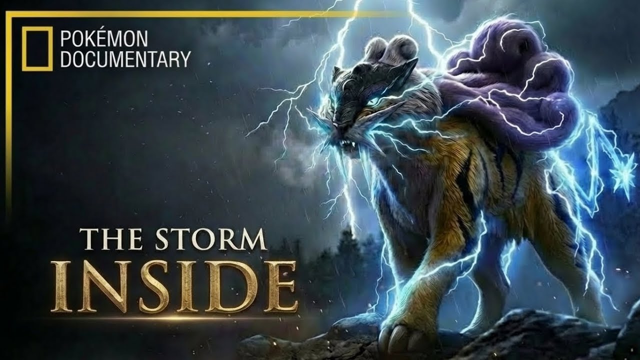 Real-Life Pokémon Documentary (NatGeo-style): The Storm Is Inside It - RAIKOU