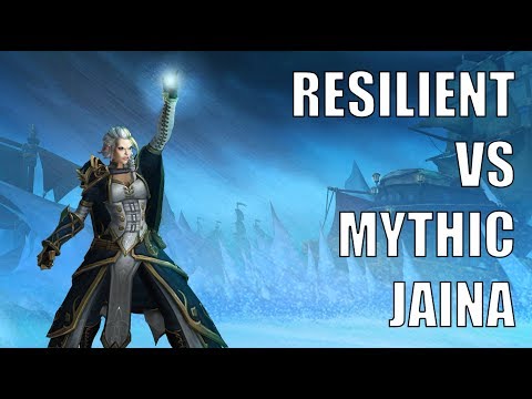 Resilient Vs Mythic Jaina - Rogue PoV