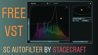 Video thumbnail for SC Autofilter by Stagecraft Software (FREE VST/AU PLUGIN) by Produccions F 2 F