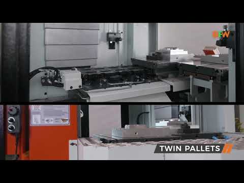 Вертикальный фрезерный трехосевой обрабатывающий центр с ЧПУ BFW XTRON 544+ - Видео c Youtube №1