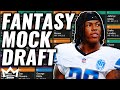 2025 Fantasy Football Mock Draft 12 Team PPR Pick 6