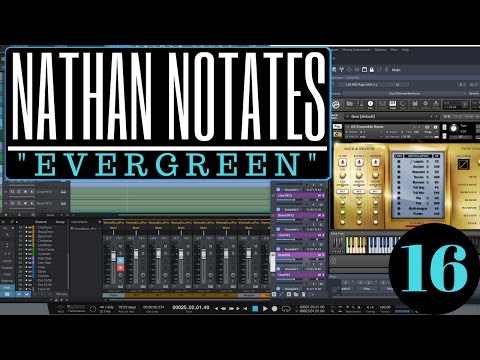 Using Hollywood Strings Playable Runs with 16th Notes - Nathan Notates 