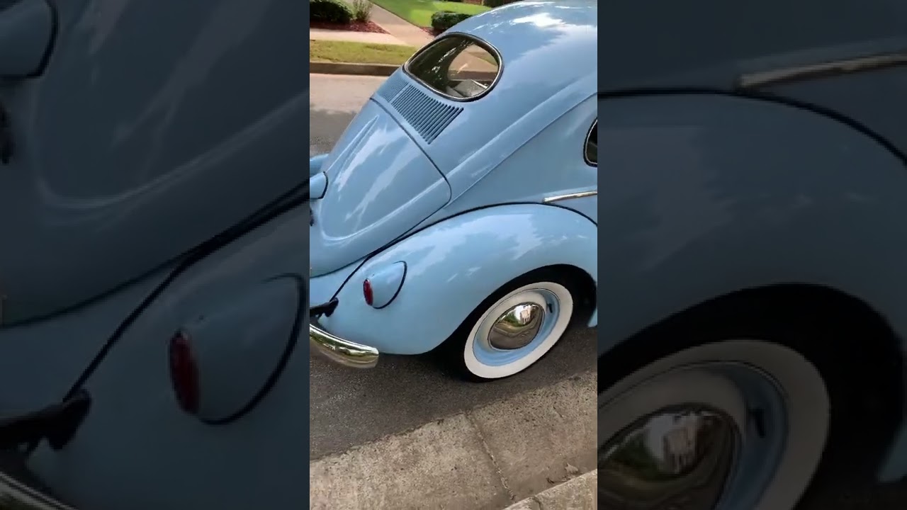 1955 VW Beetle Euro Oval Walk Around