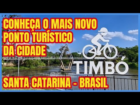 CIDADE DE TIMBÓ - SC - VENHA CONHECER UM DOS MAIS BELOS PONTOS TURÍSTICOS DA CIDADE - BRASIL