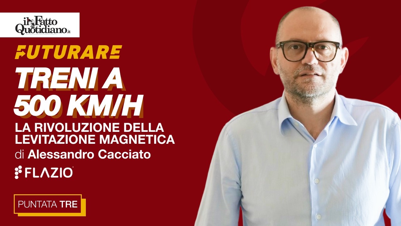 Treni a 500 km orari: la rivoluzione della levitazione magnetica