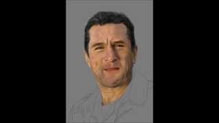Digital Painting of Robert De Niro