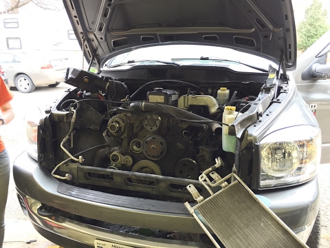 5.9 Cummins Water Pump Replacement