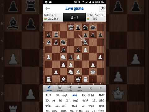 CM Gukesh.D vs Sinha Santosh Kumar