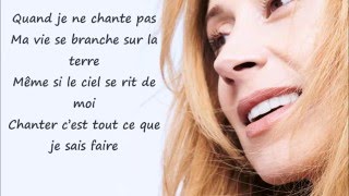 Lara Fabian - Quand je ne chante pas Paroles