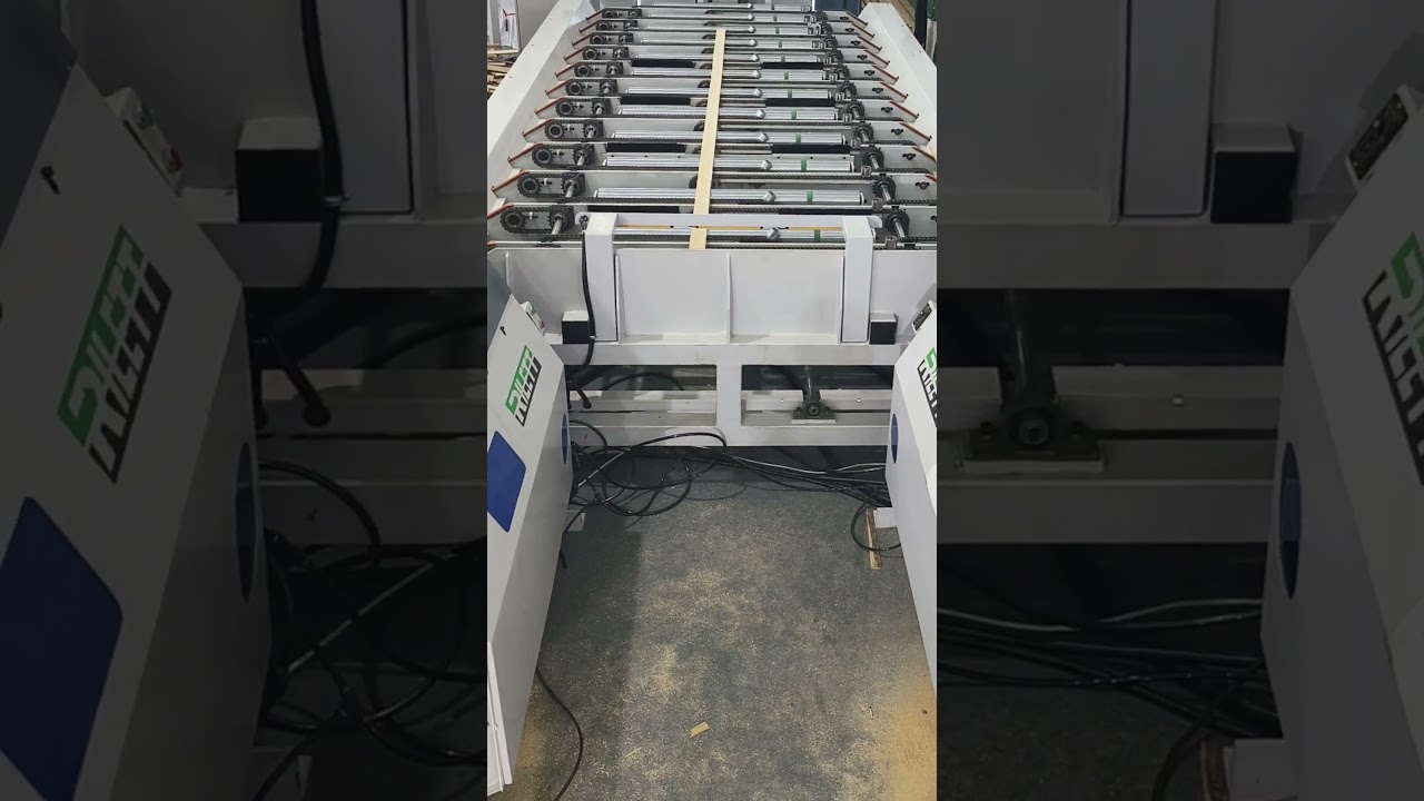 Opti-Solution - one scanner two saw line#wood #woodscanner#woodworking